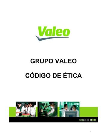 Code of Ethics - Spanish - Nov 2011 - Valeo