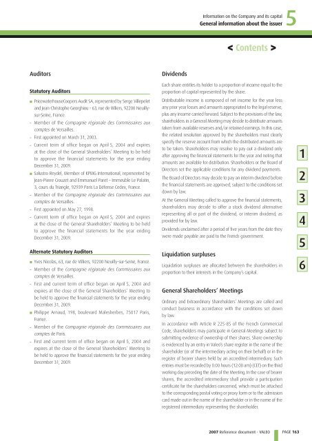 2007 Reference document (PDF) - Valeo