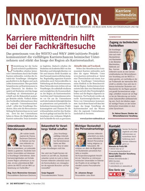 Die Wirtschaft Nr. 44 vom 4. November 2011