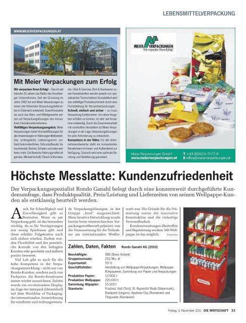 Die Wirtschaft Nr. 44 vom 4. November 2011