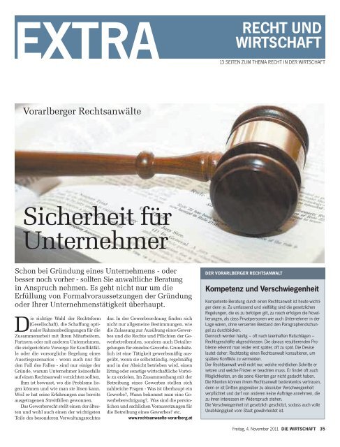 Die Wirtschaft Nr. 44 vom 4. November 2011