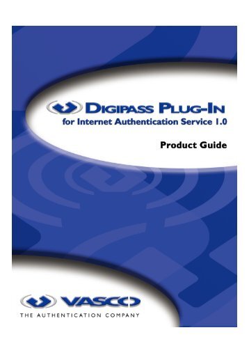Digipass Plug-In for IAS Product Guide - Vasco