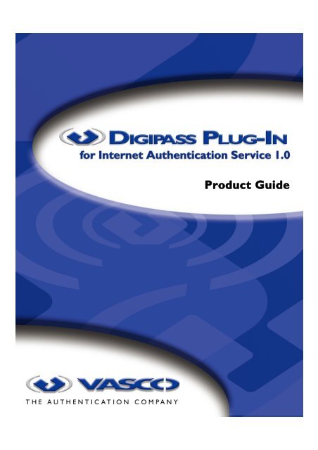 Digipass Plug-In for IAS Product Guide - Vasco