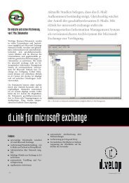 d.link for microsoft exchange