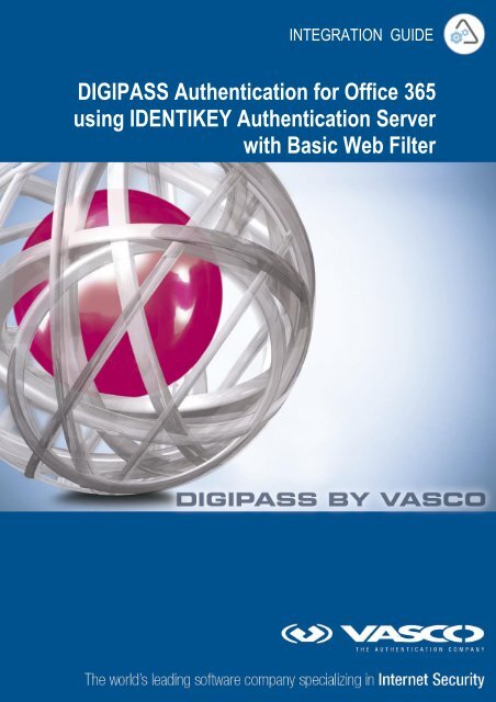 DIGIPASS Authentication for Office 365 using IDENTIKEY ... - Vasco