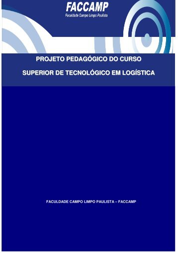 PROJETO PEDAGÓGICO DO CURSO SUPERIOR DE ... - Faccamp