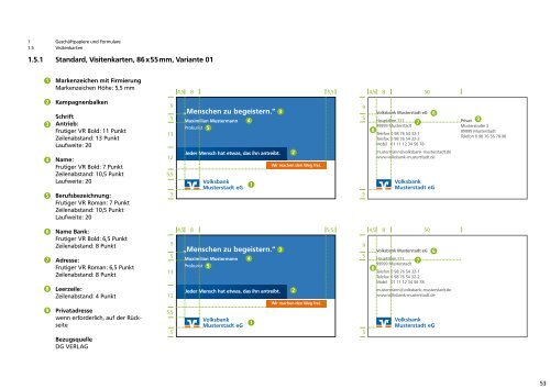 BVR Gestaltungsrichtlinien - Rüsselsheimer Volksbank eG