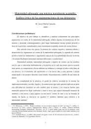 Maternidad subrogada: una práctica moralmente aceptable