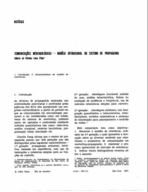Texto na íntegra - RAE Publicações