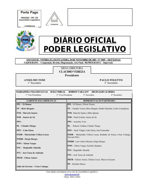 Conselho de ética do PSDB de Ataídes dá parecer por expulsão de