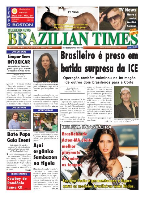 Brasileiro é preso em batida surpresa da ICE - Brazilian Times