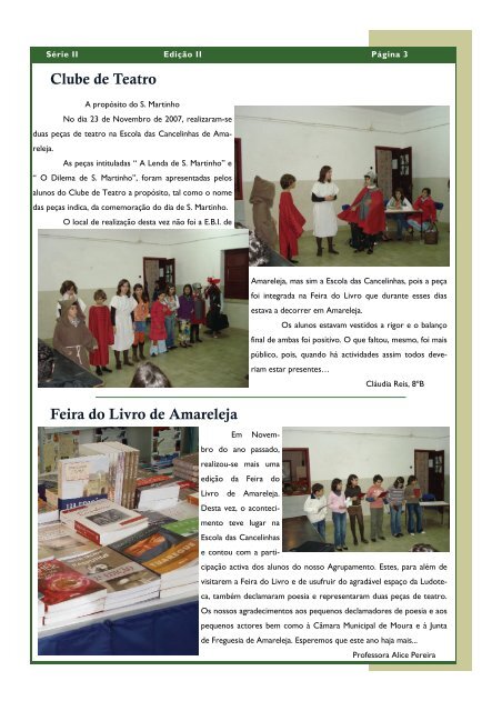 jornal de Março.pub - Agrupamento de Escolas de Amareleja