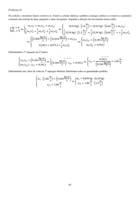 Caderno de Exercícios Resolvidos de Física - Universidade Aberta