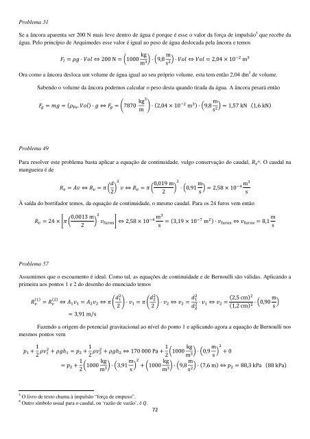 Caderno de Exercícios Resolvidos de Física - Universidade Aberta