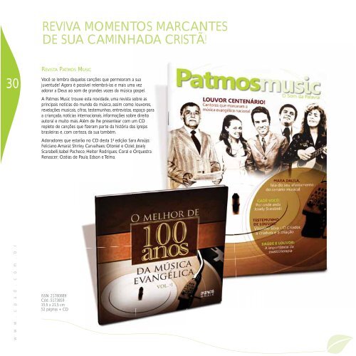 catálogo de lançamentos 2011 - Livraria CPAD - Ambiente Seguro