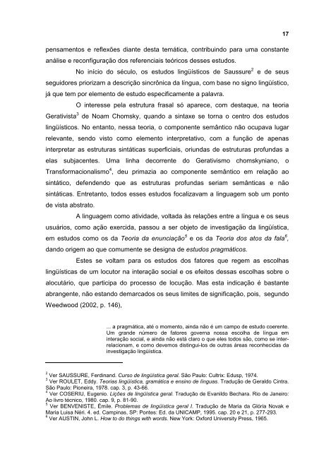 Dissertação completa - Programa de Pós-Graduação em Letras - UEM