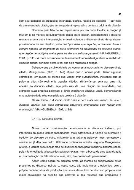 Dissertação completa - Programa de Pós-Graduação em Letras - UEM