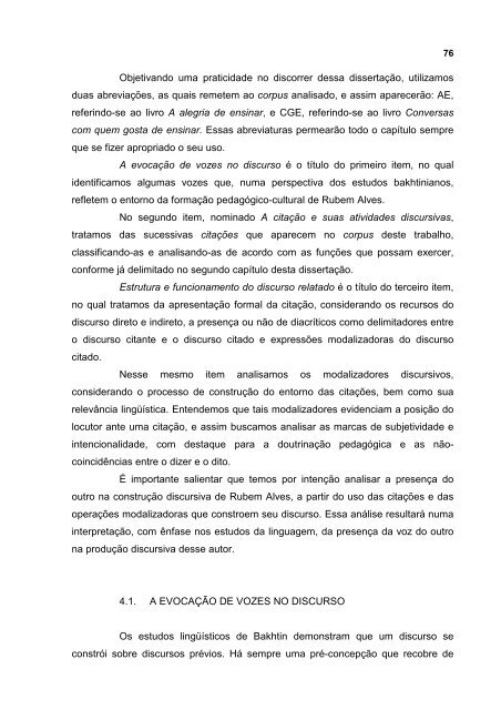 Dissertação completa - Programa de Pós-Graduação em Letras - UEM