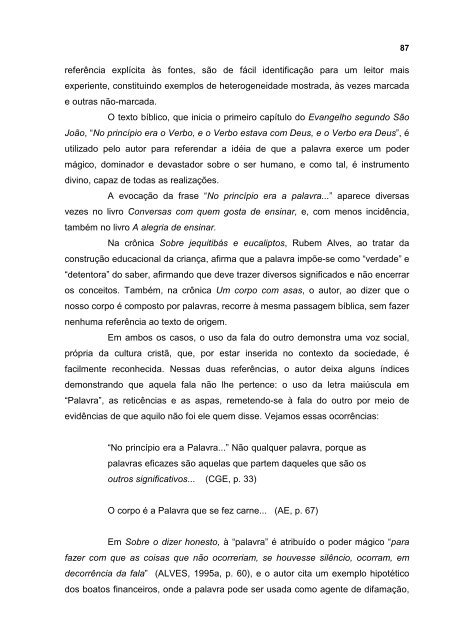 Dissertação completa - Programa de Pós-Graduação em Letras - UEM