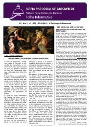 Edição nº 1608 - 27 de Março de 2011 - Paróquia de Carcavelos