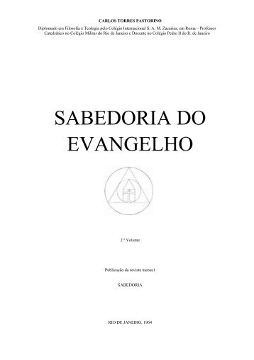 SABEDORIA DO EVANGELHO - II