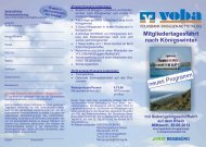 Flyer Voba Brüggen Königswinter NEU - Volksbank Krefeld eG