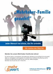 Teilnahmebogen Mehrhaberfamilie.cdr - Volksbank Mittelhessen