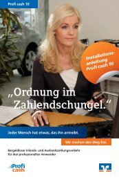 Installationsanleitung Profi cash 10 - VVB Vereinigte Volksbank eG ...