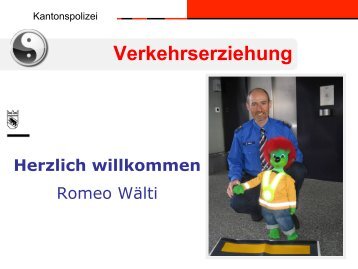 Verkehrserziehung Herzlich willkommen