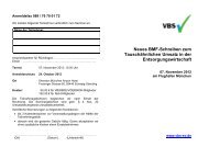 Neues BMF-Schreiben zum Tauschähnlichen Umsatz in ... - VBS eV