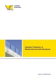 Cathodic Protection of Reinforced Concrete Structures - vc-austria.com