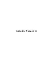 Estudos Surdos II - Editora Arara Azul