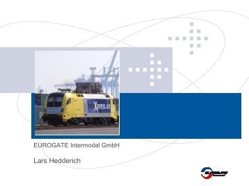 Präsentation von Europas größtem Container-Terminal ... - VCD