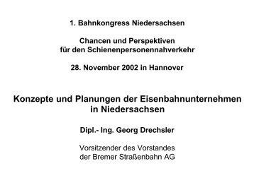 Herr Georg Drechsler / BSAG - VCD