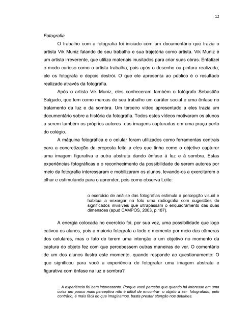 Artigo Cientifico PDE - Secretaria de Estado da Educação do Paraná