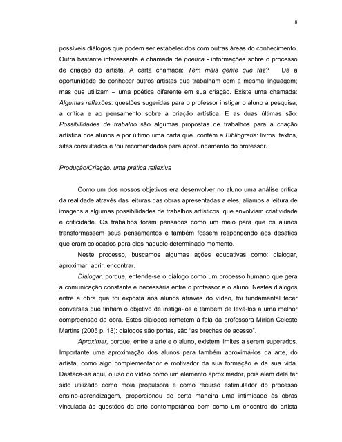 Artigo Cientifico PDE - Secretaria de Estado da Educação do Paraná