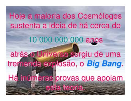 Investigação do Universo