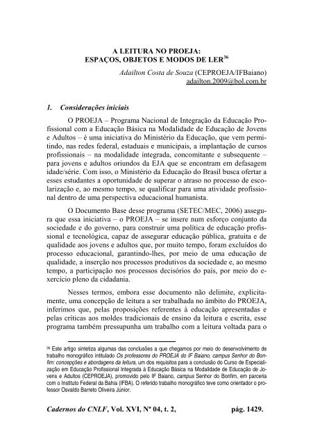 Anais do XVI CNLF - Círculo Fluminense de Estudos Filológicos e ...
