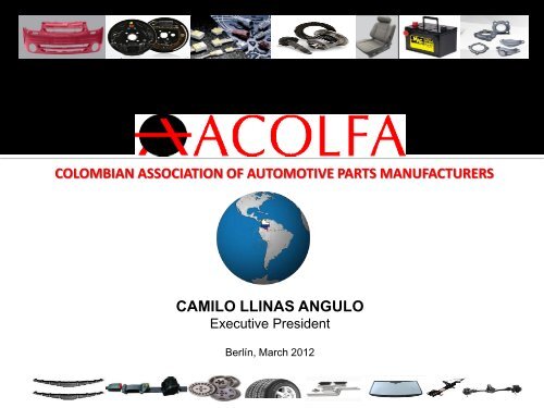 colombian association of automotive parts manufacturers