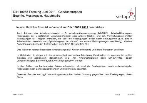 DIN 18065 Fassung Juni 2011 - Gebäudetreppen Begriffe ...