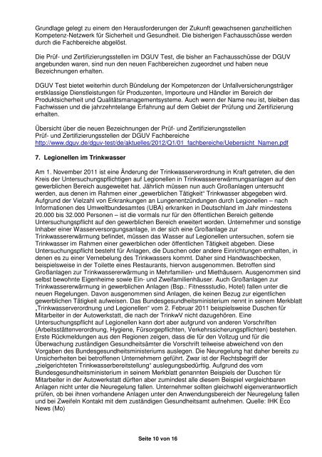 DGAH â Brief Nr. 93 Februar 2012 - Verband Deutscher Betriebs ...