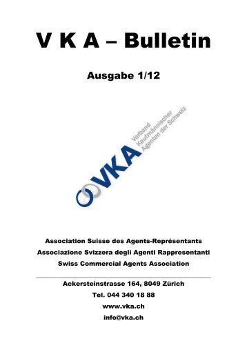 Eintrübung der Geschäftsaussichten im Grosshandel - VKA