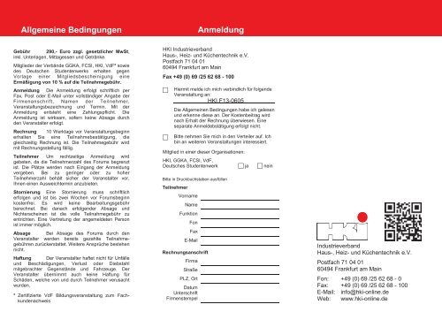 HKI Flyer 2013-06-05 Richtlinien, Gesetze, Verordnungen PDF