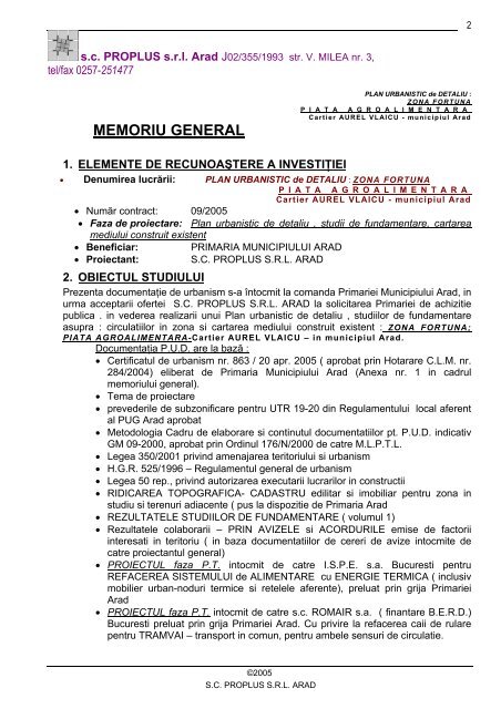 Vizualizare PDF - Primăria Municipiului Arad