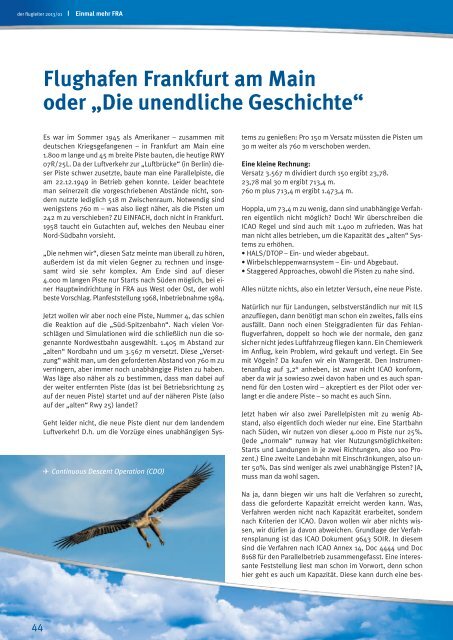 1/2013 - GdF Gewerkschaft der Flugsicherung eV