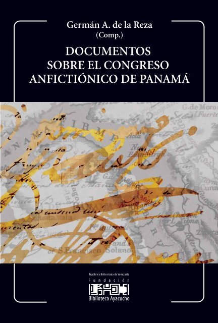 documentos sobre el congreso anfictiónico de panamá