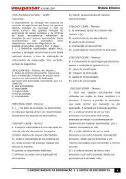 exercicios arquivologia cap. 02 com GABARITO - VouPassar.com.br