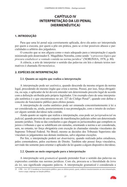 Compêndio de Direito penal Rodrigo Larizzatti - Gravo Papers