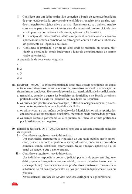 Compêndio de Direito penal Rodrigo Larizzatti - Gravo Papers