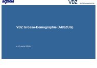 VDZ Grosso-Demographie (AUSZUG)